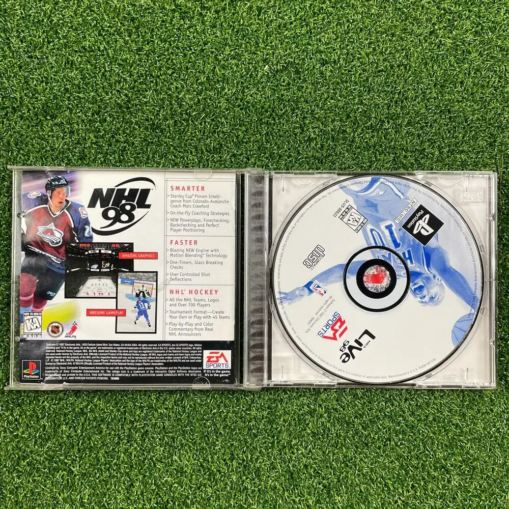 NBA Live 98 (Sony PlayStation 1, 1997) PS1 CIB